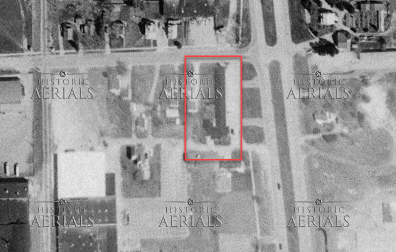 South Shore Motel - 1968 Aerial